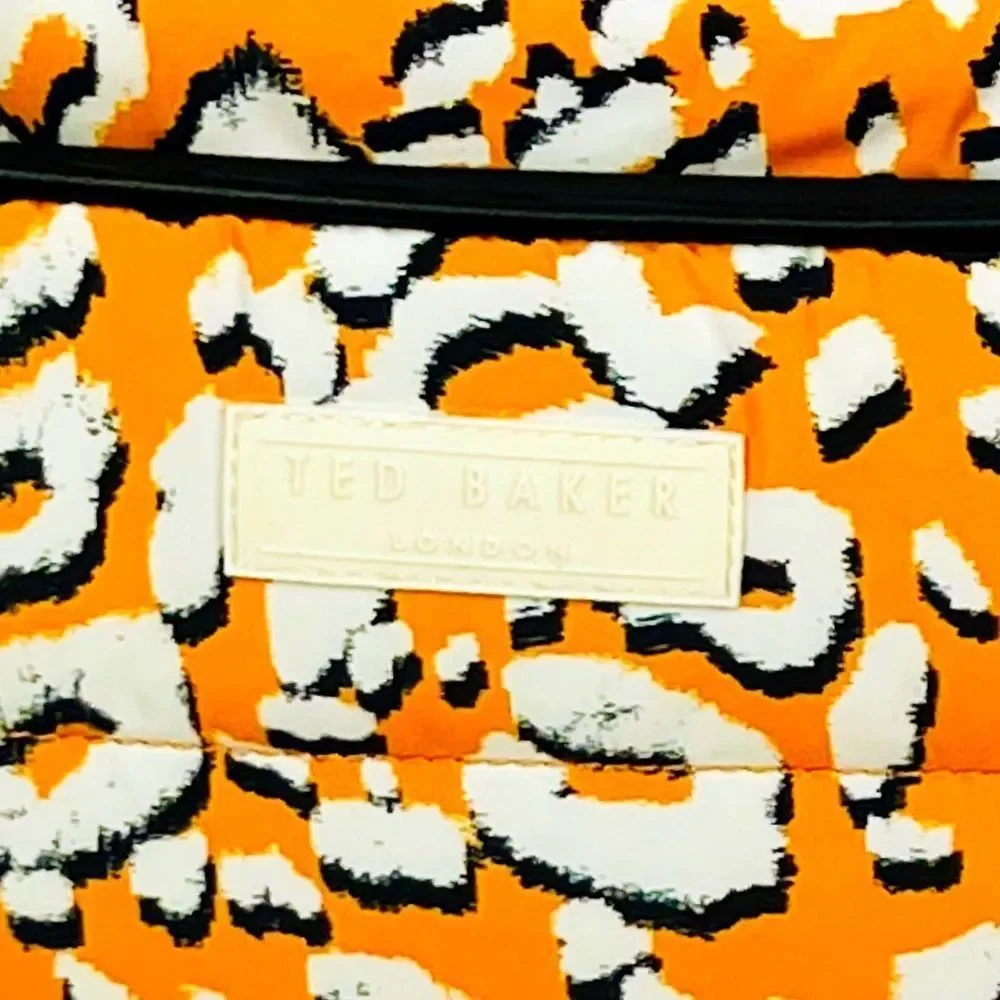 🆕 Ted Baker Leopard Puffer Crossbody/Belt Bag